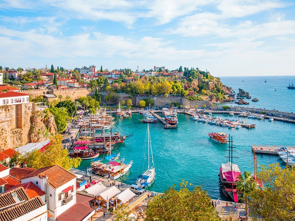 Kaleiçi Marina and old town, Antalya