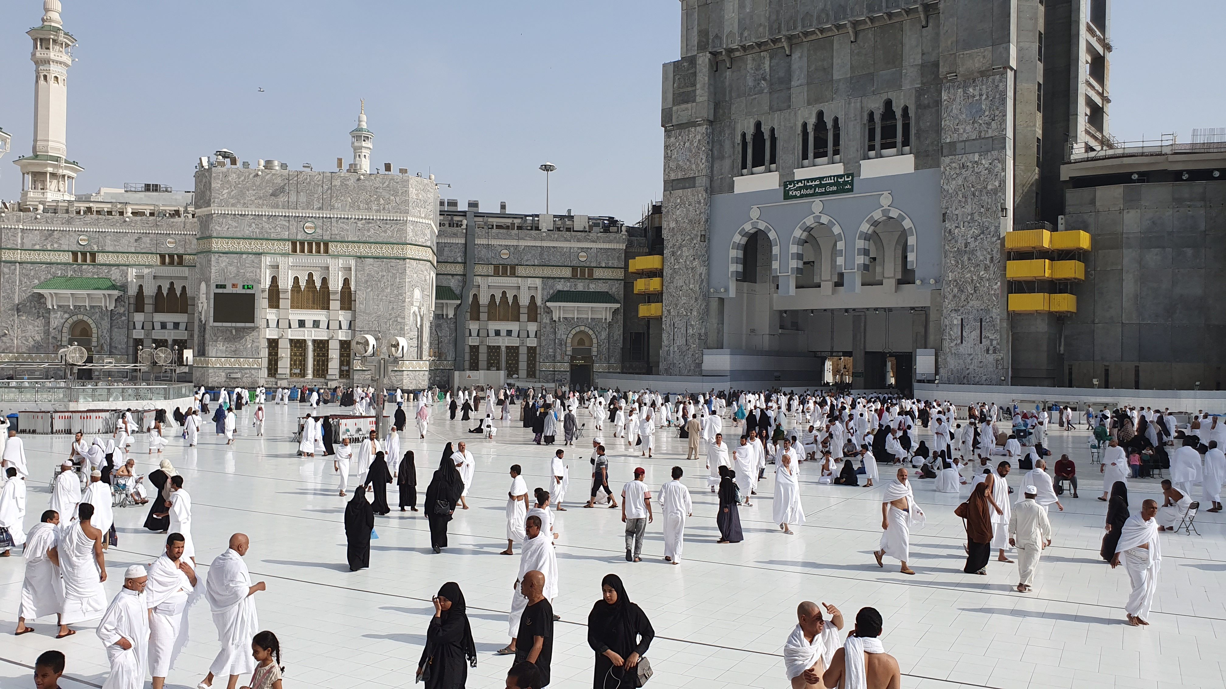 Haram entrance closest to the Abraj Al Bait complex