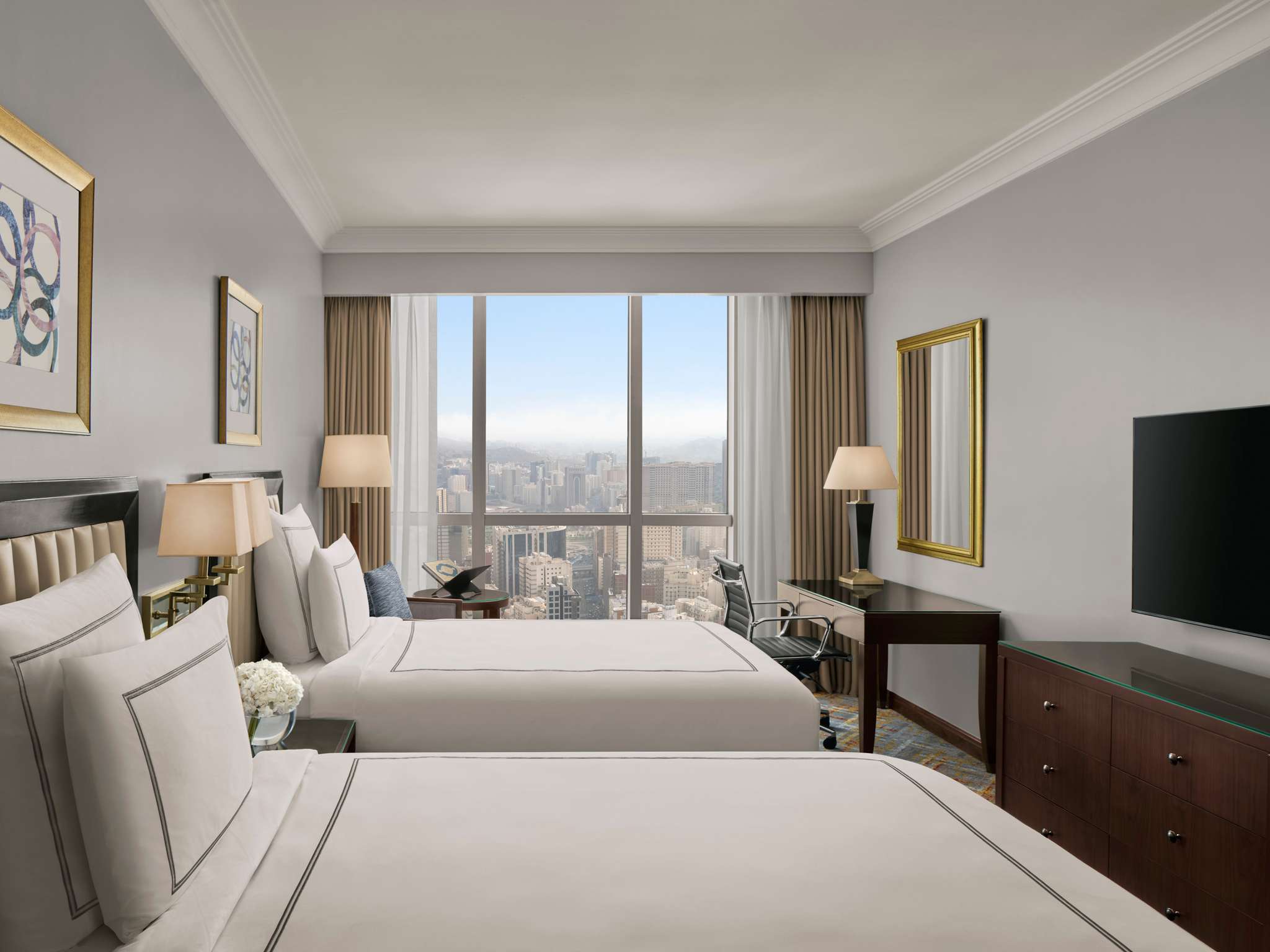 Guest room at Swissôtel Al Maqam Makkah
